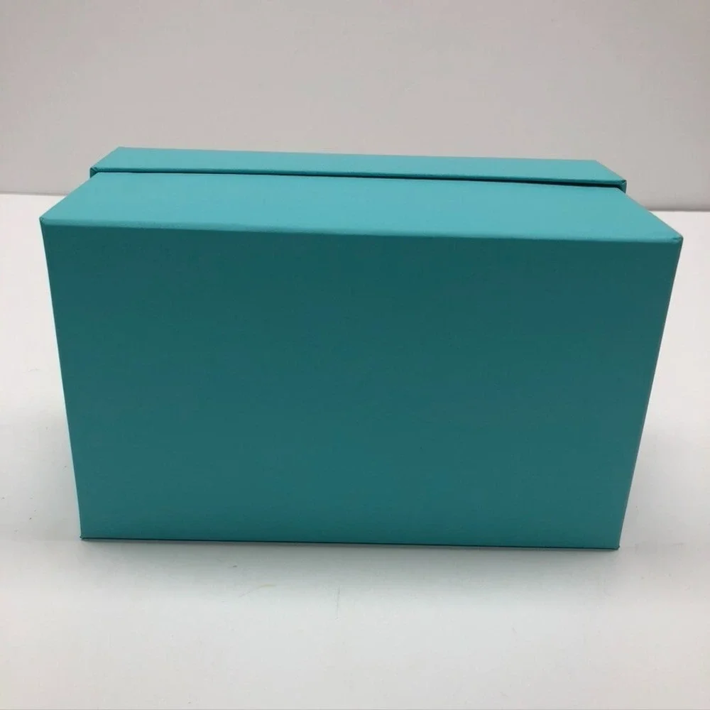 Authentic Tiffany & Co‎ Gift Box Blue Empty Storage Rectangle Small 7.75x4.75x4